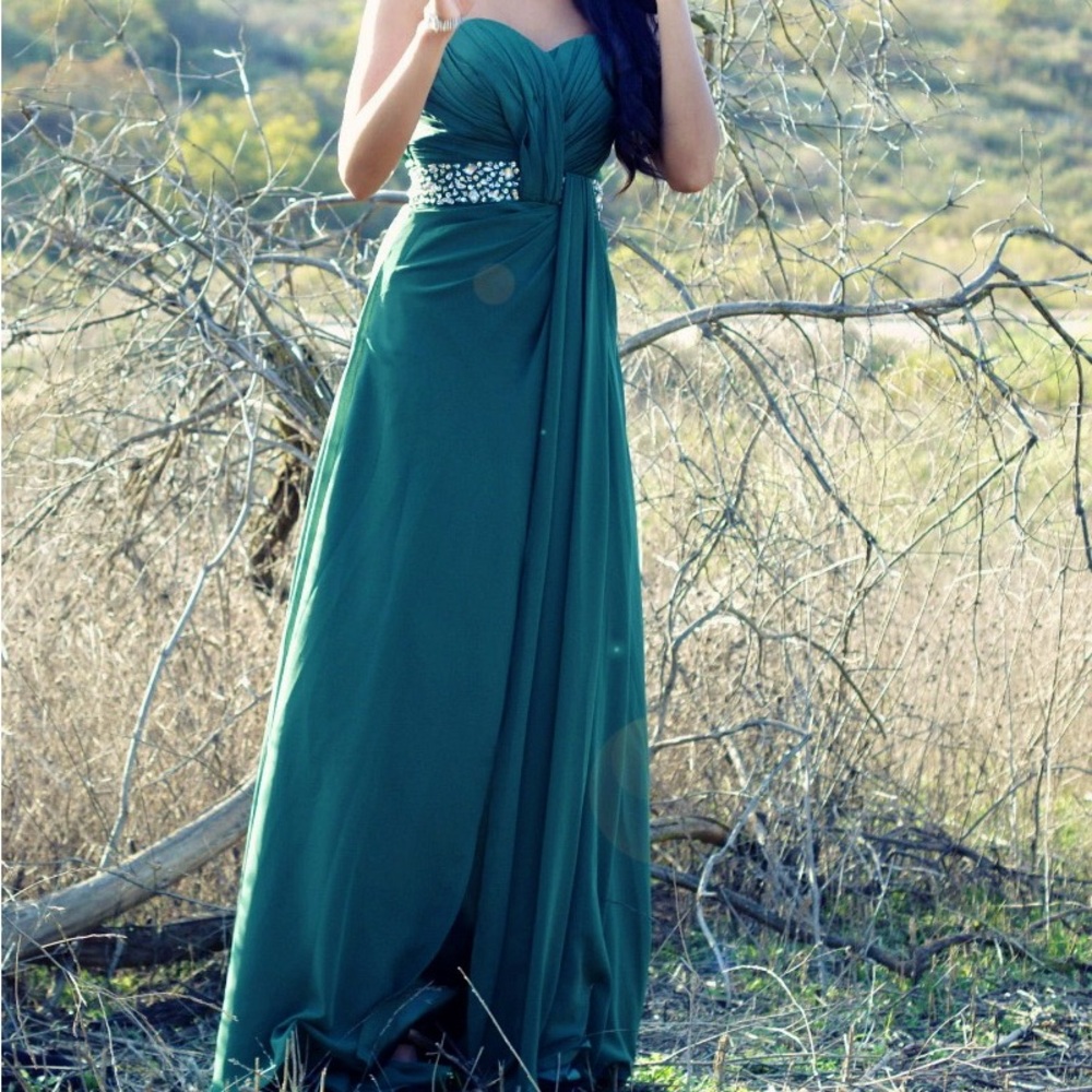 Emerald Prom Dress (Tall)